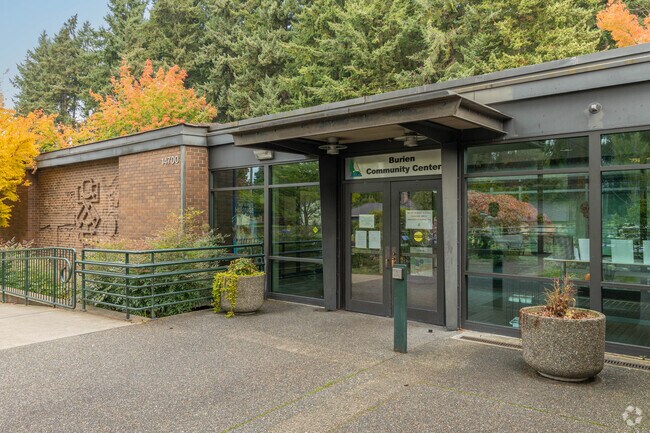 The Burien Community Center located near Manhattan is a great place to connect with folks.