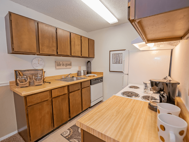 Kitchen with Storage Space