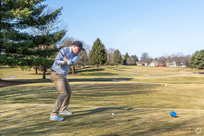 Black Squirrel Golf Club is an 18-hole course just south of West Goshen.