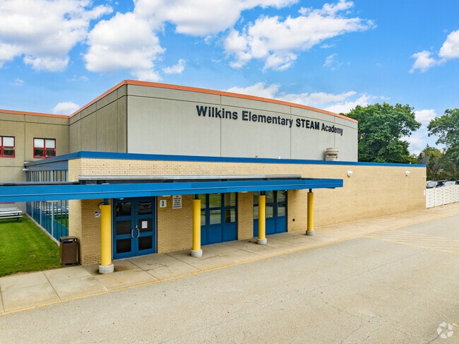 Wilkins Elementary STEAM Academy offers robotics and arts programs in Wilkins Township.
