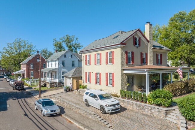 Homes in West Rockhill include historic Colonial homes dating from the 1800s.