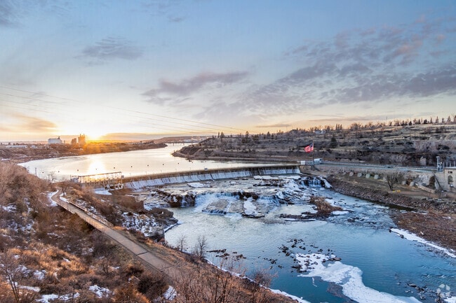 Great Falls is known for it's dams that create the majority of the city's electricity