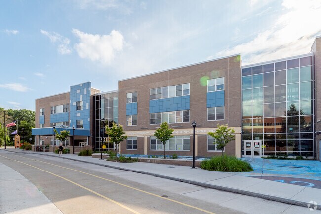 Anna Murray-Douglass Academy, a K-through-8 magnet school with a student-run garden.