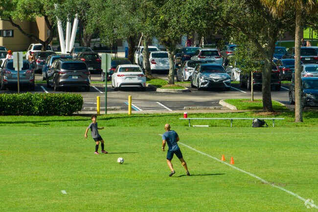 Welleby Sport Complex offers wide soccer fields perfect for drills, games, and team practice.
