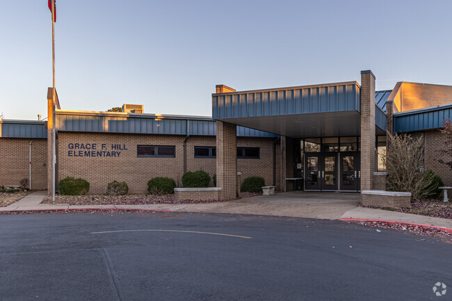 Grace Hill Elementary School is located near the Dixieland Mall.