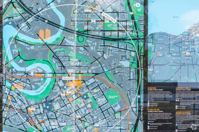 Duck Island is encompassed by some of Cleveland's trendiest neighborhoods.