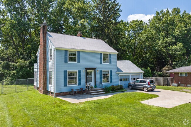Colonial-style homes stand out in Middleburg Heights.