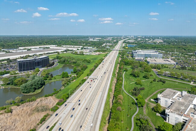 From West Sanctuary Lane, residents can hop on I-88 and reach Downtown Chicago in just 45 minutes.