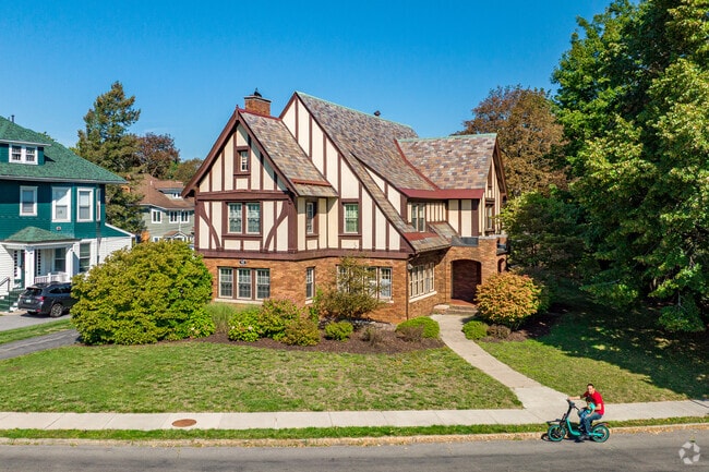Tudor homes are common across Strathmore.