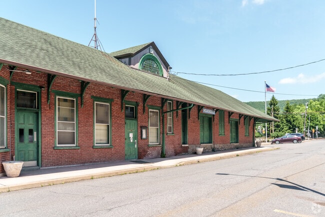The Weatherly Train Station is no longer operational but is a well-known landmark and source of pride for many residents.