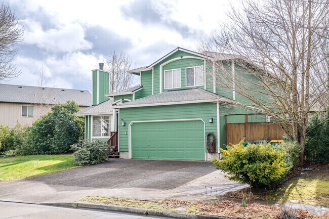 Beaver Creek neighborhood is enjoys many brightly colored homes.