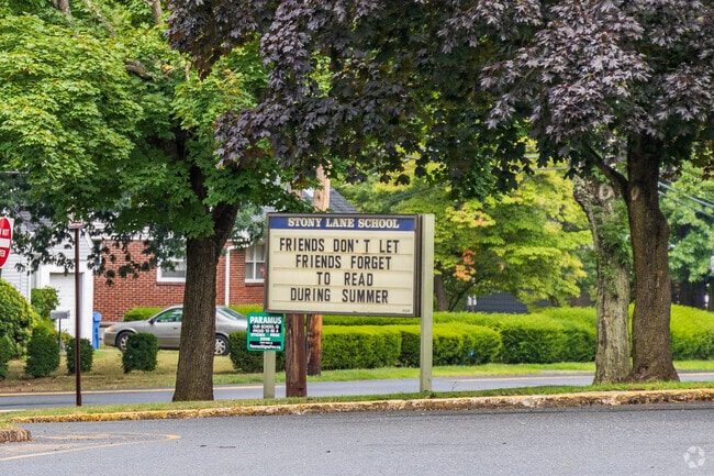 Stony Lane School educates approximately a total of 216 students in an academic year.