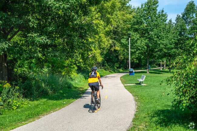 The Starweather Creek hike and bike path in Carpenter-Ridgeway provides miles of paved paths.