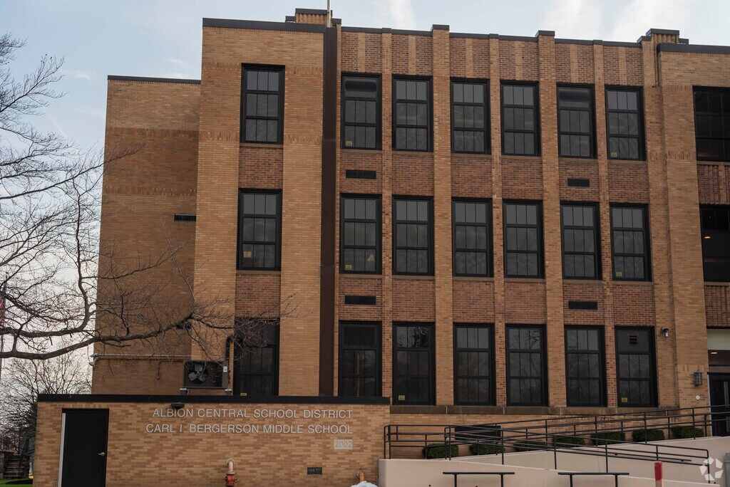 Carl I Bergerson Middle School provides education in the neighborhood of 
Orleans County.