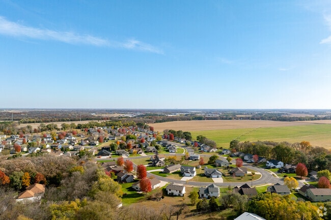 Saint Augusta combines scenic farmland with welcoming subdivisions.