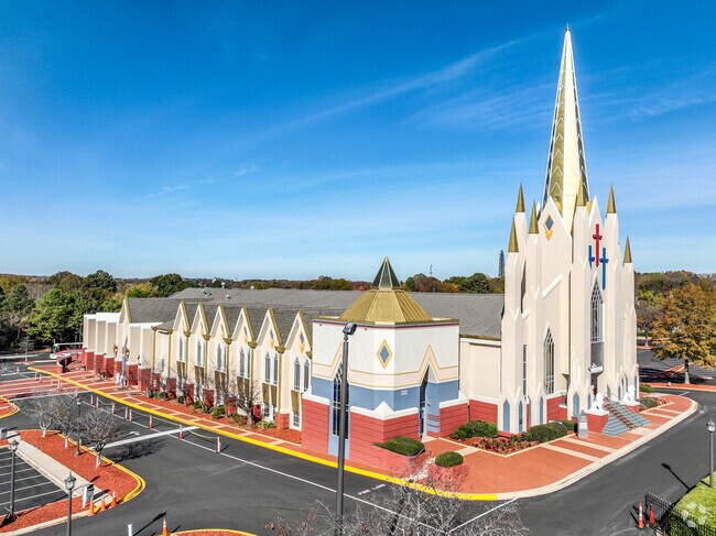 The United House of Prayer for All People, in Wilson Heights has a beautiful design.