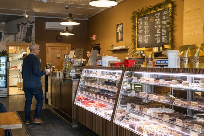 Sweetland Chocolates & Coffee is a favorite for a hot cup of joe and a handful of candies in Rockford.