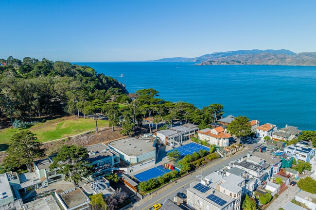 Katherine Delmar Burke School may be the closest school to the ocean.