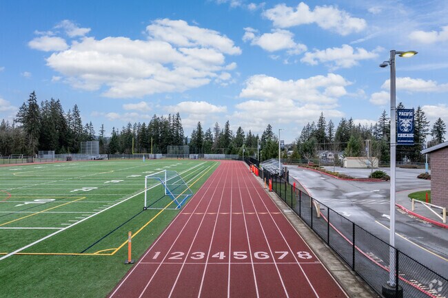 Pacific Cascade Middle School track.
