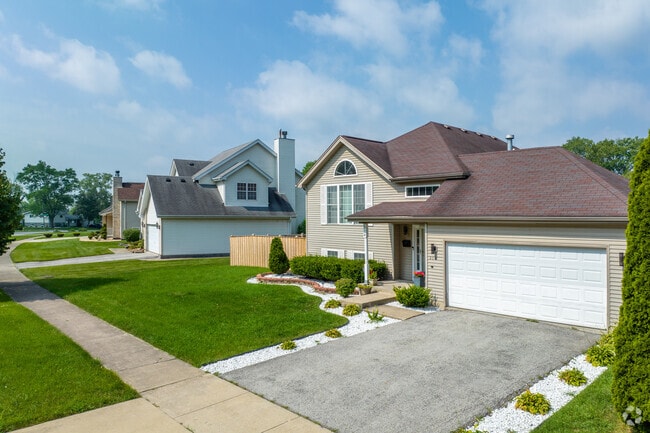 Modern homes with big yards and attached garages run about $125K–$300K in Park Forest.
