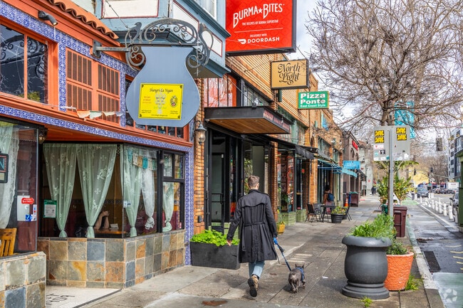 Telegraph Avenue boast rows of restaurants for Shafter diners.