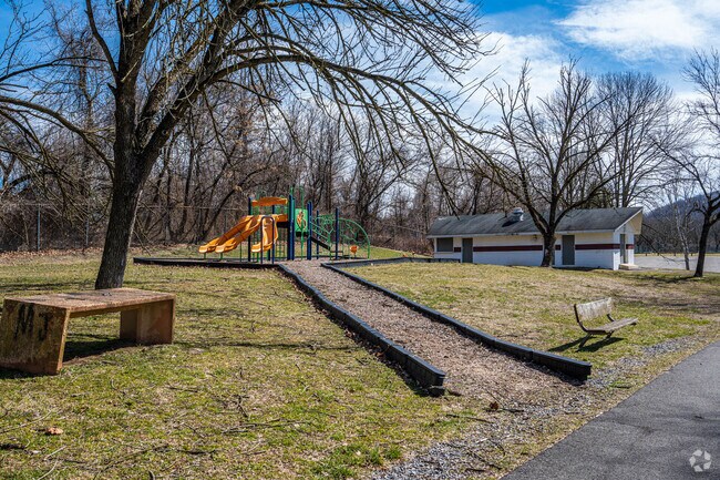 Delaware River Park Playground provides family-friendly outdoor space.