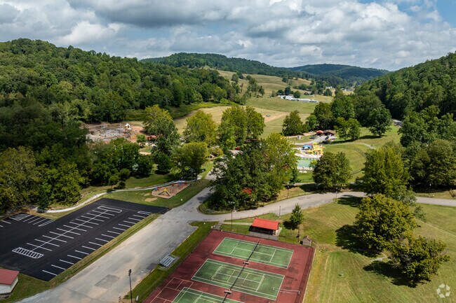Lewis County Park is hidden in the hills of West Virginia.