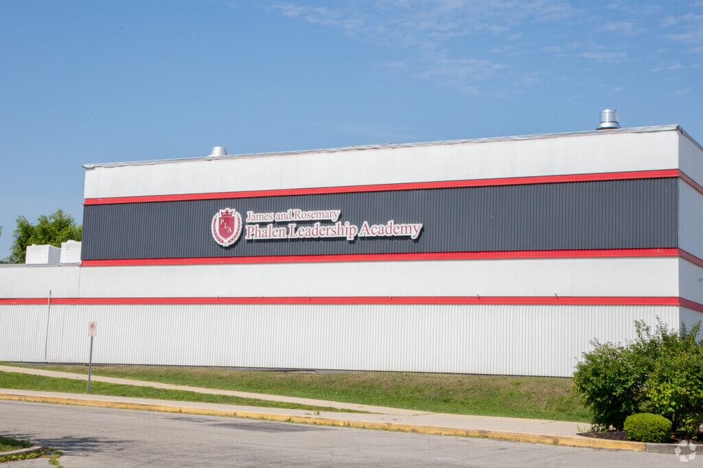 James and Rosemary Phalen Leadership Academy building in Far Eastside.