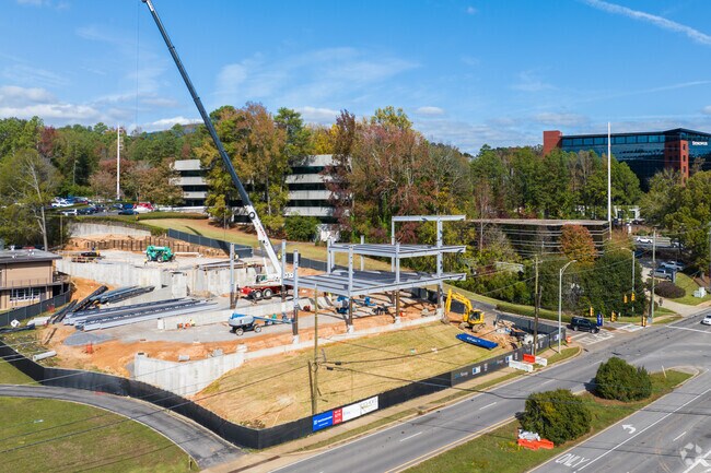 Morgan Stanley is building its Alabama headquarters in Homewood.