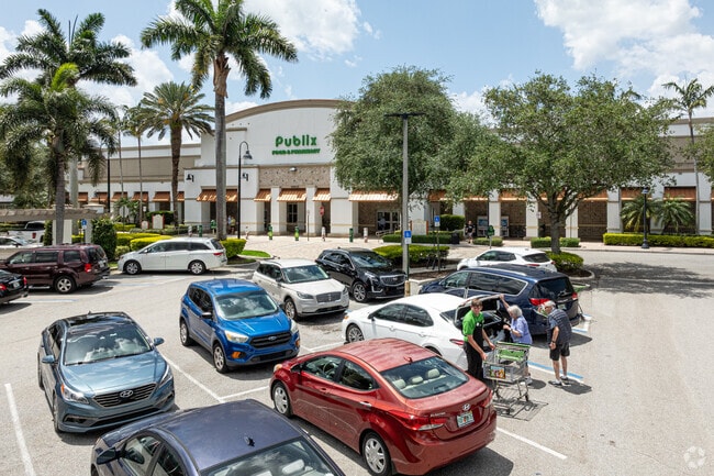 There is a Publix conveniently located at Shoppes at Woolbright, near The Cascades.