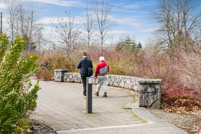For recreation, neighbors in Bagley Downs can take a walk on the Burnt Bridge Greenway Trail.