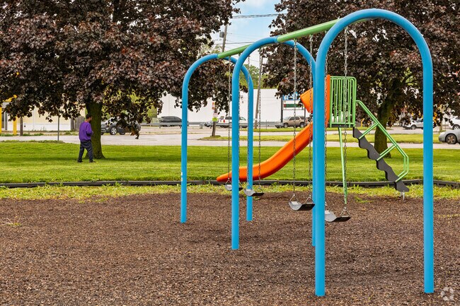 Many of the local residents cut through McCLellan Park to access back streets.