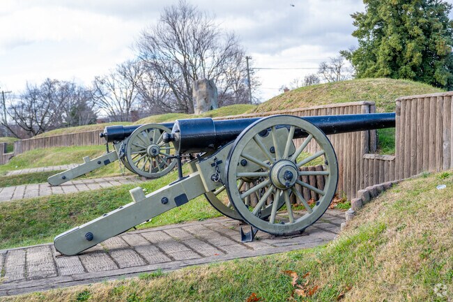 Fort Stevens in Brightwood is the site of DC's only Civil War battle.