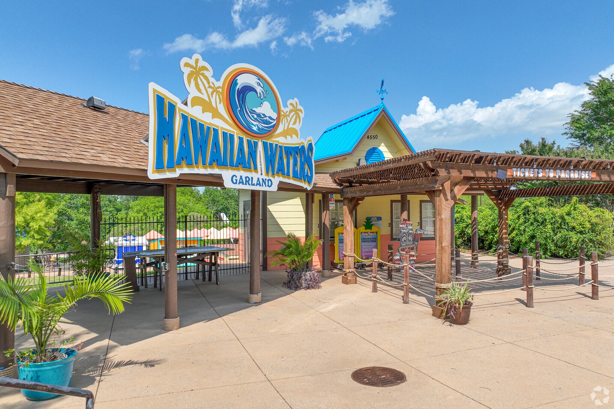 Residents of Camelot take their families to Hawaiian Waters to cool off on hot summer days.