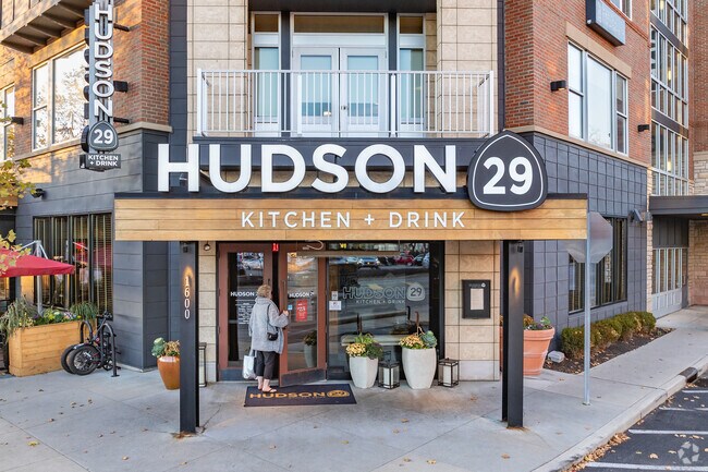 Hudson 29 near Brentwood Park is an upscale restaurant, perfect for a special occasion.