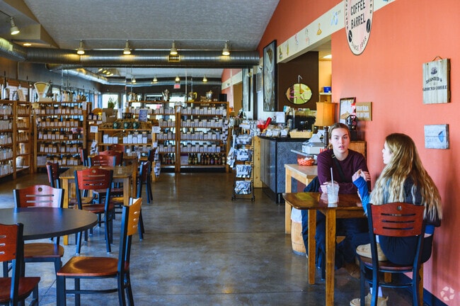 The Coffee Barrel is a great place to meet friends for coffee and conversation in Holt.