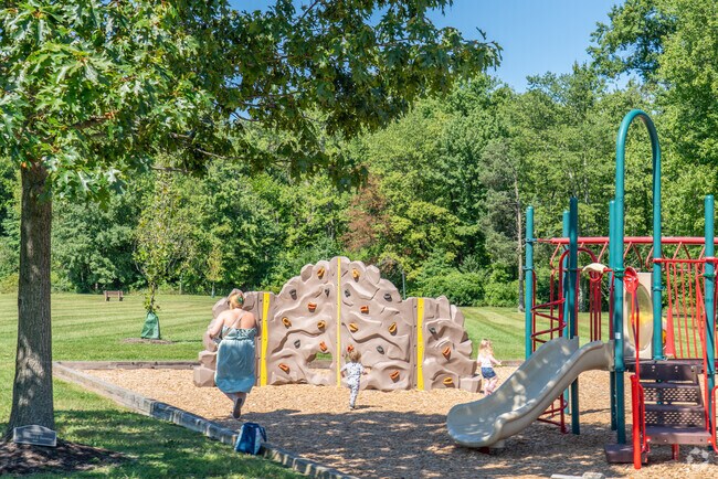 James Memorial Park has fun contemporary playground equipment for West Rockhill children to enjoy.