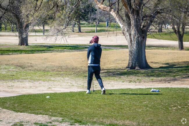 Golfers can enjoy a round at the Arthur Sim Golf Course by El Pueblo.