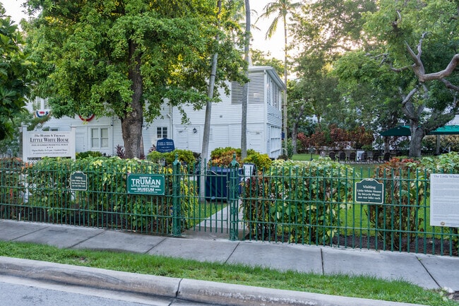 Truman Annex all began with the The Truman Little White which today is a museum.