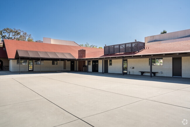 The entrance to the learning facility at Vista Christian in Vista.