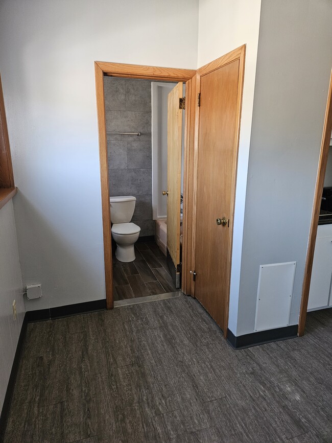 Bathroom entrance