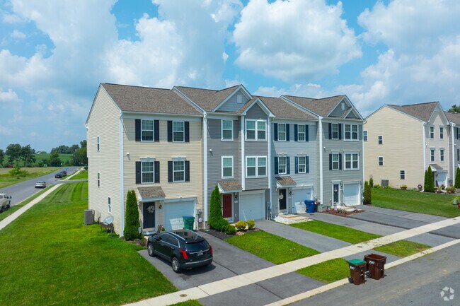 Newly built townhouses provide even more options for new renters.