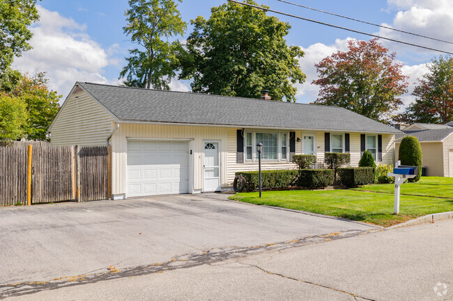 Ranch-style homes in Goffe Falls offer single-level, open layouts, & spacious backyards.
