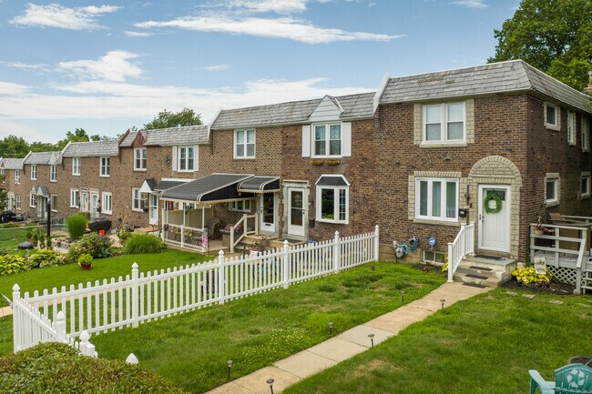 Westbrook Park Elementary School is nestled in a neighborhood of brick rowhomes.