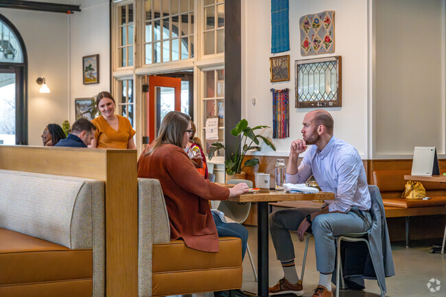 Churchill Street Restaurant in Commons neighborhood is a gathering place for the community.