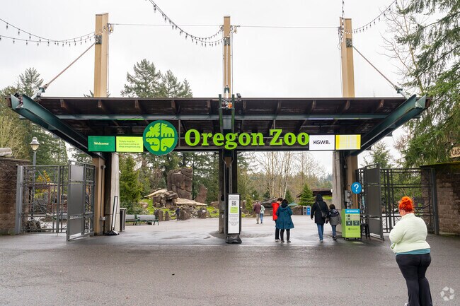 The Oregon Zoo is a short drive down Hwy. 26 from the Bethany neighborhood.
