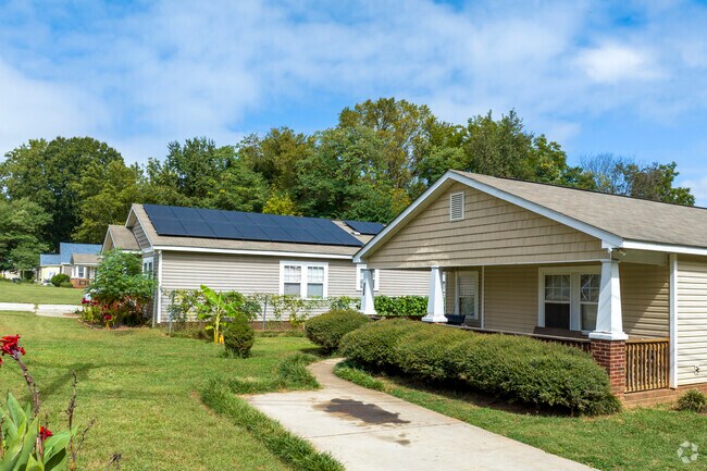 The streets of Oakview Terrace have a common look that make it feel like a true community.