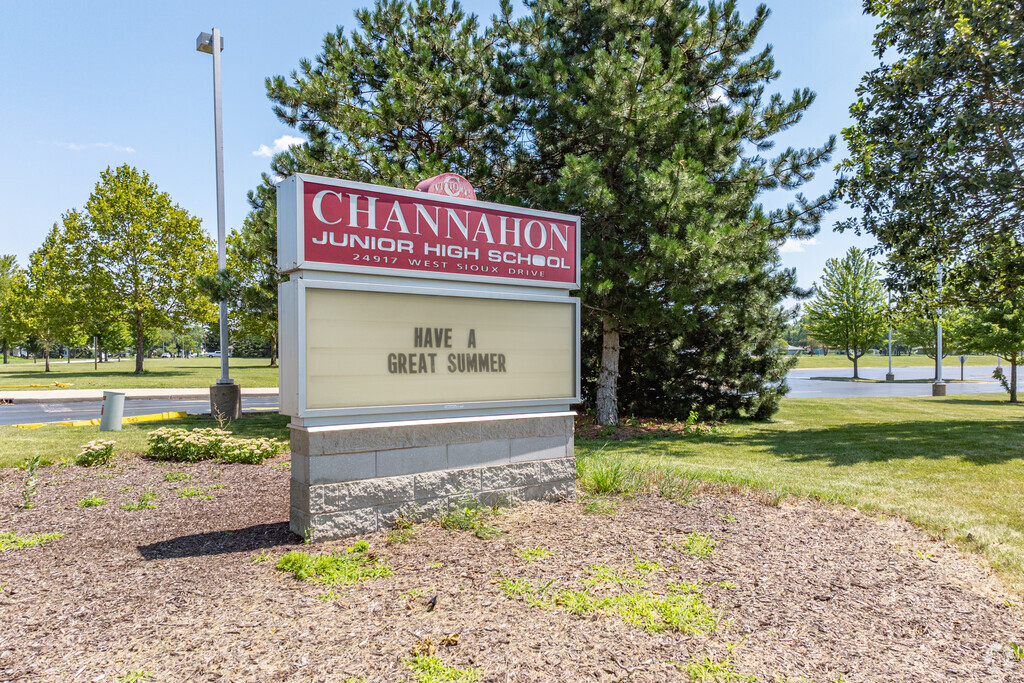 Channahon Junior High School scores a A- on Niche.