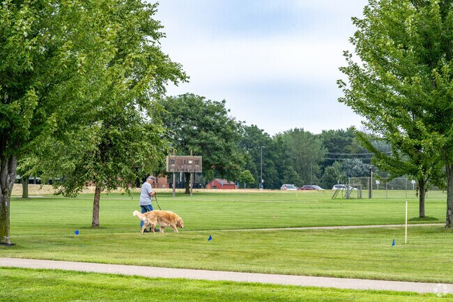 Laurie LaMotte Park is a great place to take the dog for a walk.