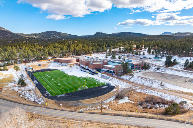 Evergreen High School sits just south of central Evergreen off 73.